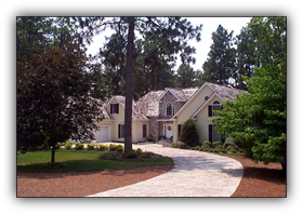 Custom home build at National Golf Club, Pinehurst NC